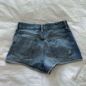 madewell relaxed denim shorts